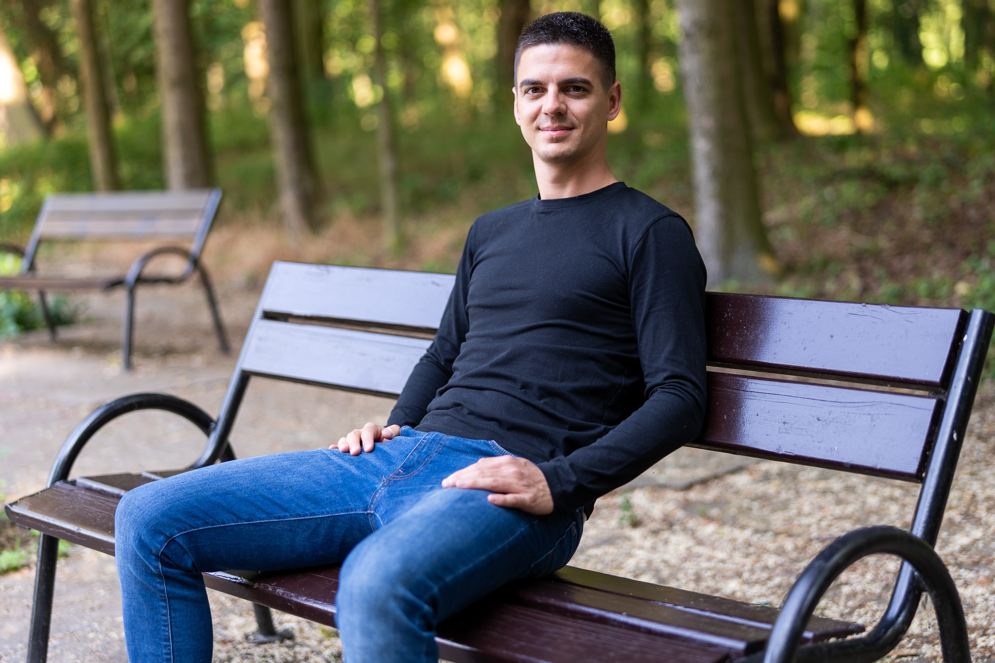 Wizerunkowa sesja fotograficzna w Poznaniu z modelem