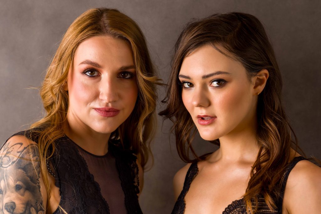 Sesja fotograficzna portretowa Poznań z dwoma modelkami